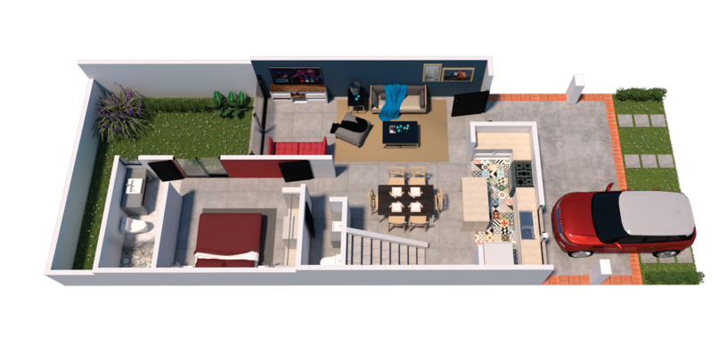 Óleo - Picasso - Planta 1